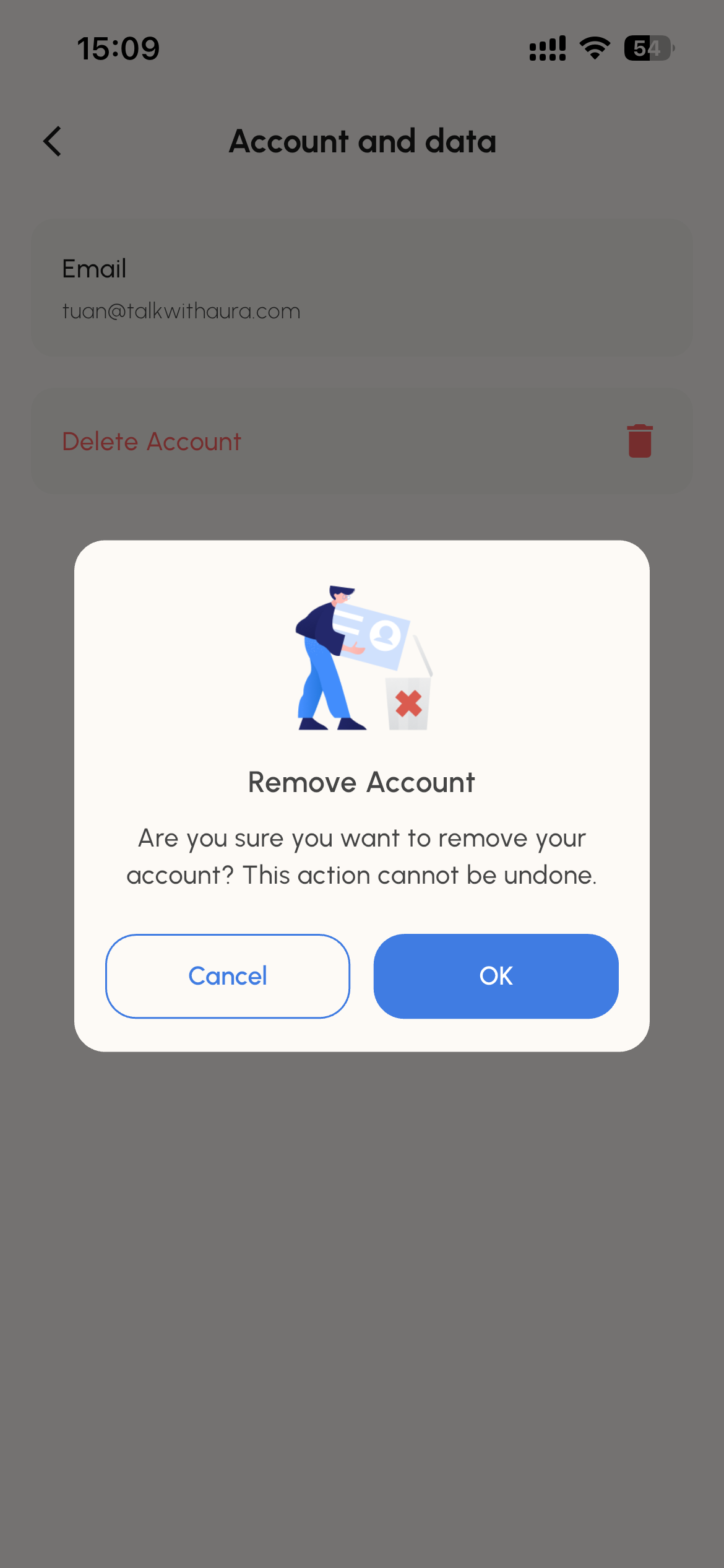 Step 4 - Confirm Deletion